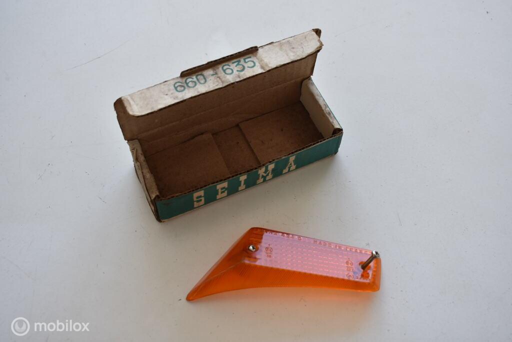 NOS: Knipperlichtglas rechtsvoor Citroen Dyane AY575247, Auto-onderdelen, Citroën, Nieuw, Ophalen of Verzenden, Citroen