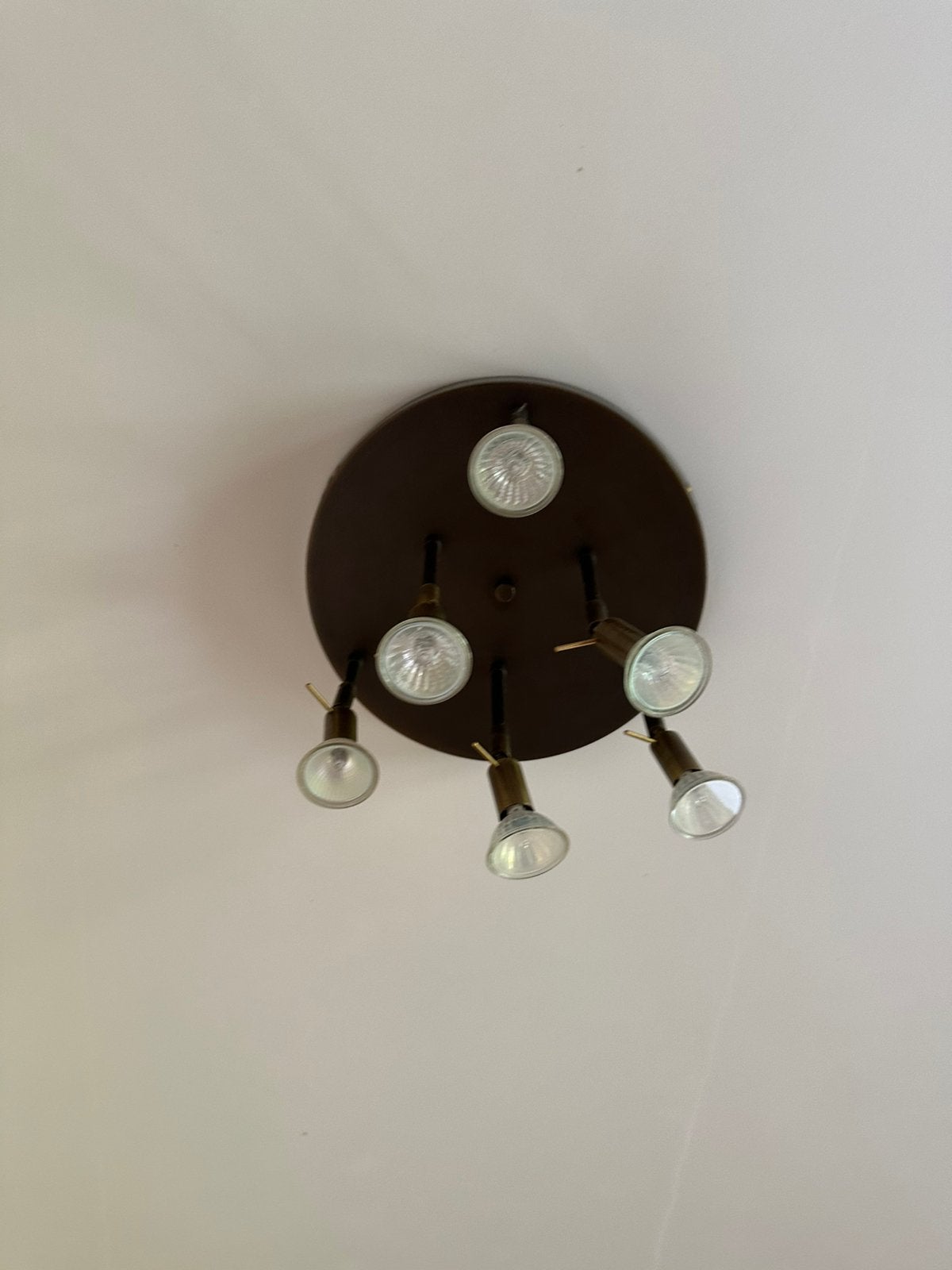 Luster met spots, Ophalen, Gebruikt