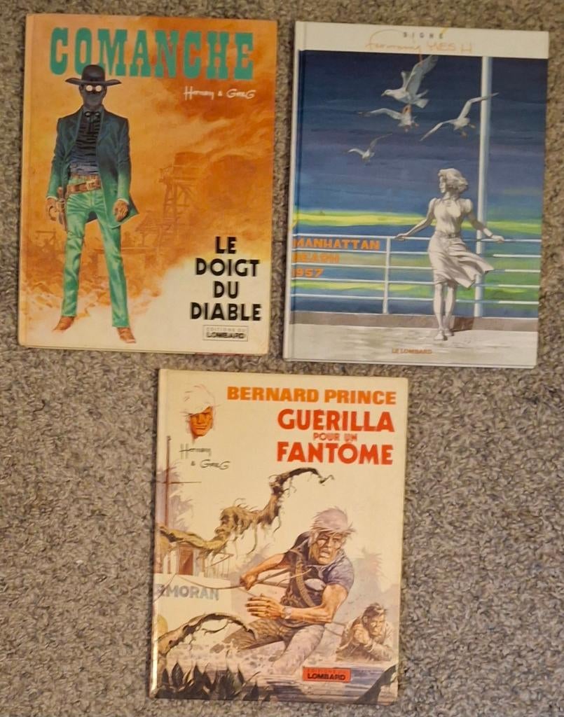 Collection Hermann bernard prince comanche, Plusieurs BD, Enlèvement ou Envoi, Comme neuf, Hermann.