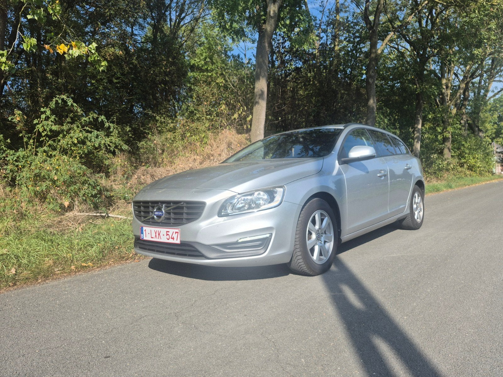 Volvo V60 1.6 D2 | 2014 | 229.000 km | BLANCO GEKEURD |, Autos, Noir, 5 portes, V60, Particulier