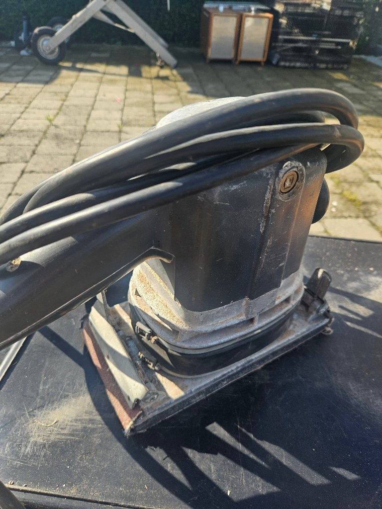 Robuuste Vlakschuurmachine met Grote Schuurzool, Bricolage & Construction, Outillage | Ponceuses, Enlèvement, Utilisé, Ponceuse orbitale