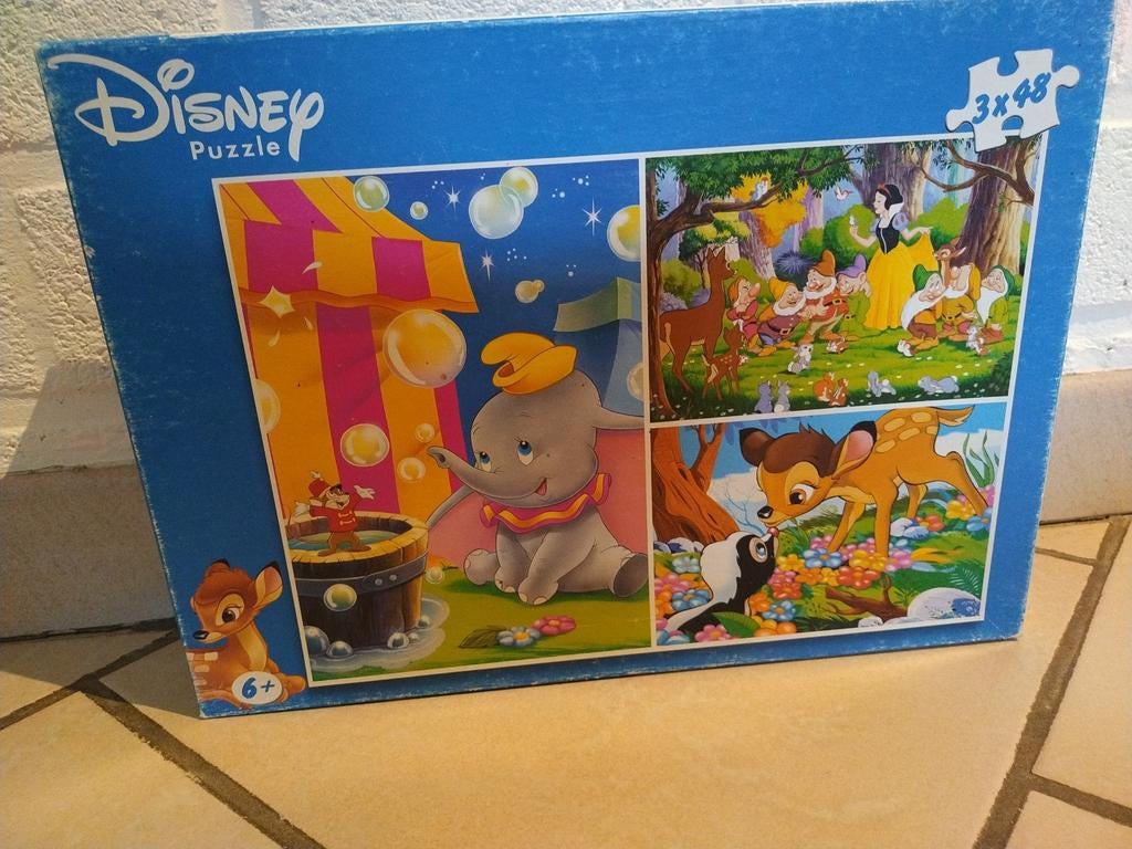 3 puzzels Disney, Enlèvement