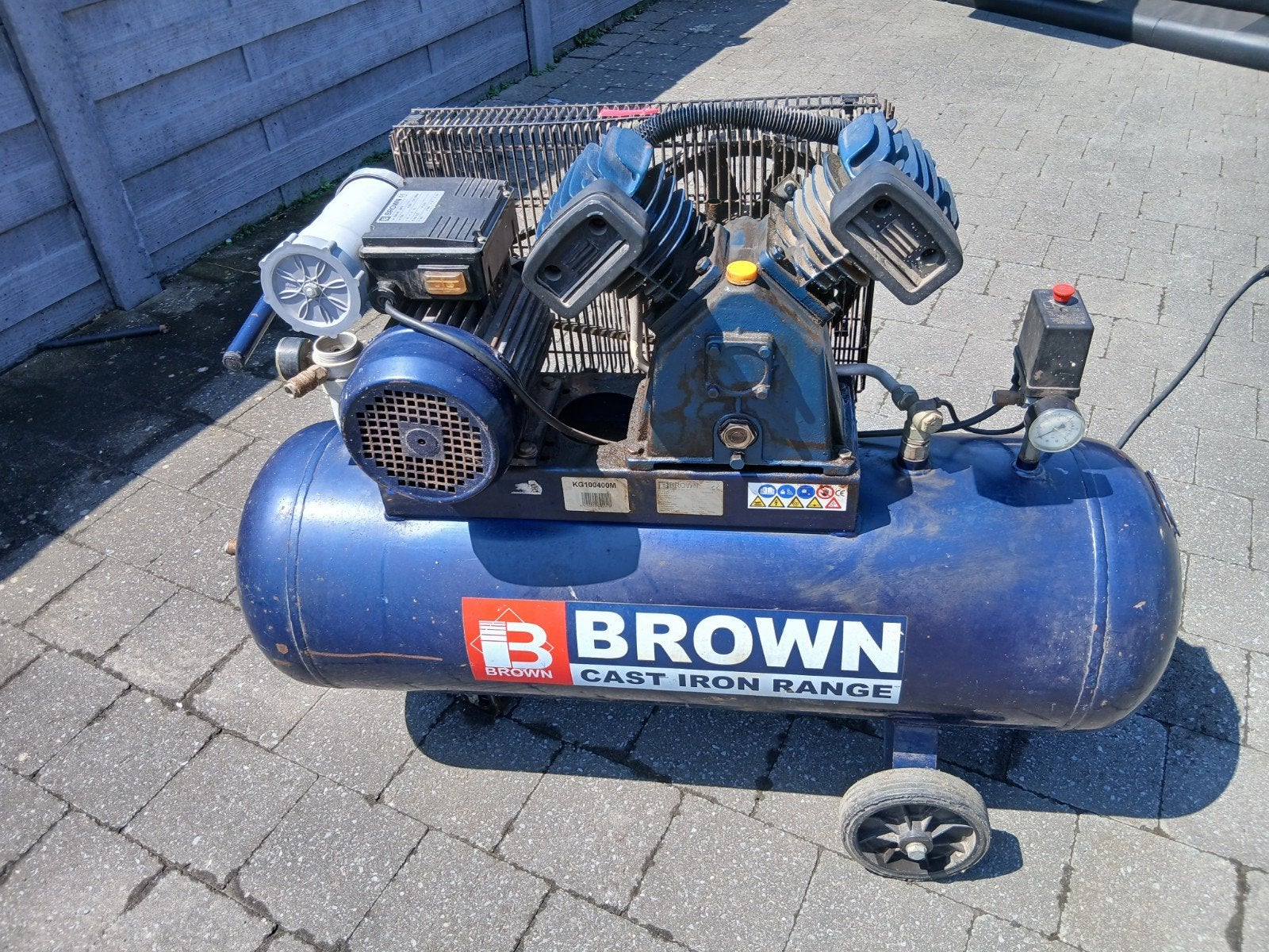 Brown Cast Iron Compressor, Doe-het-zelf en Bouw, Ophalen