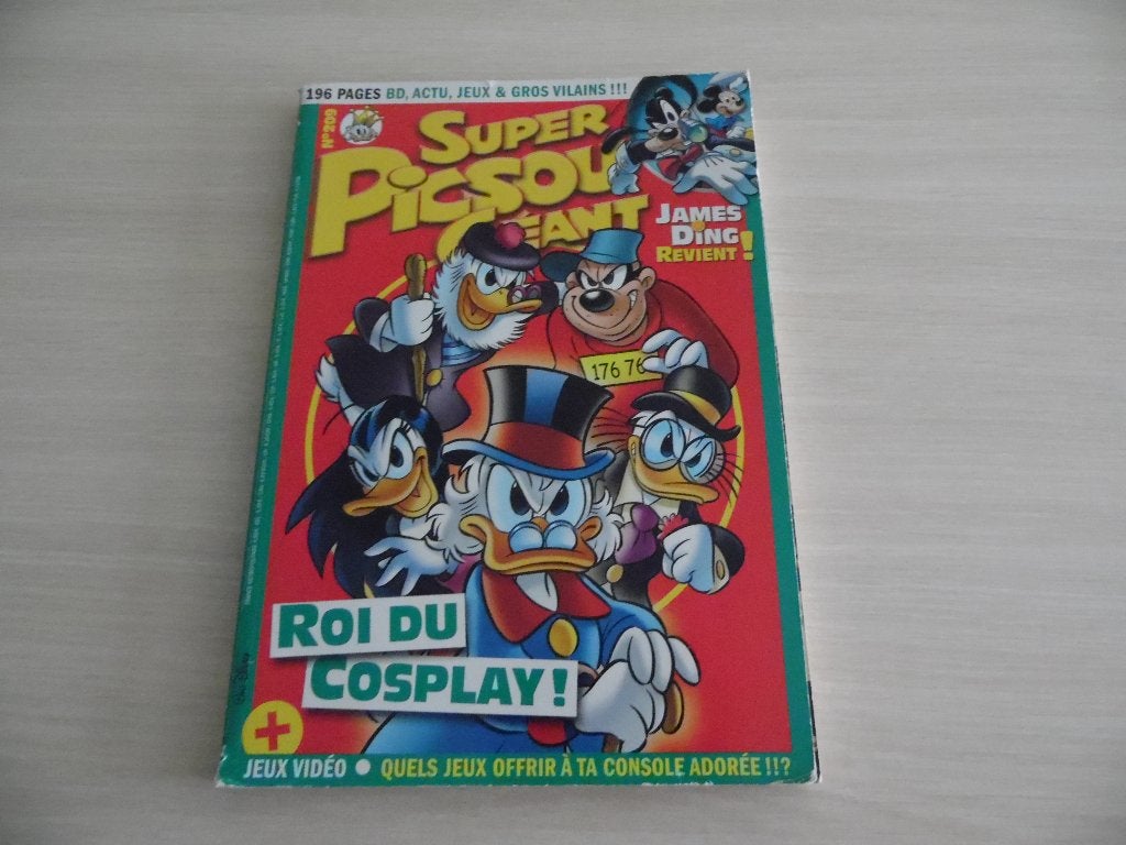SUPER PICSOU GÉANT   N° 209, Enlèvement ou Envoi, Comme neuf, WALT DISNEY, Une BD