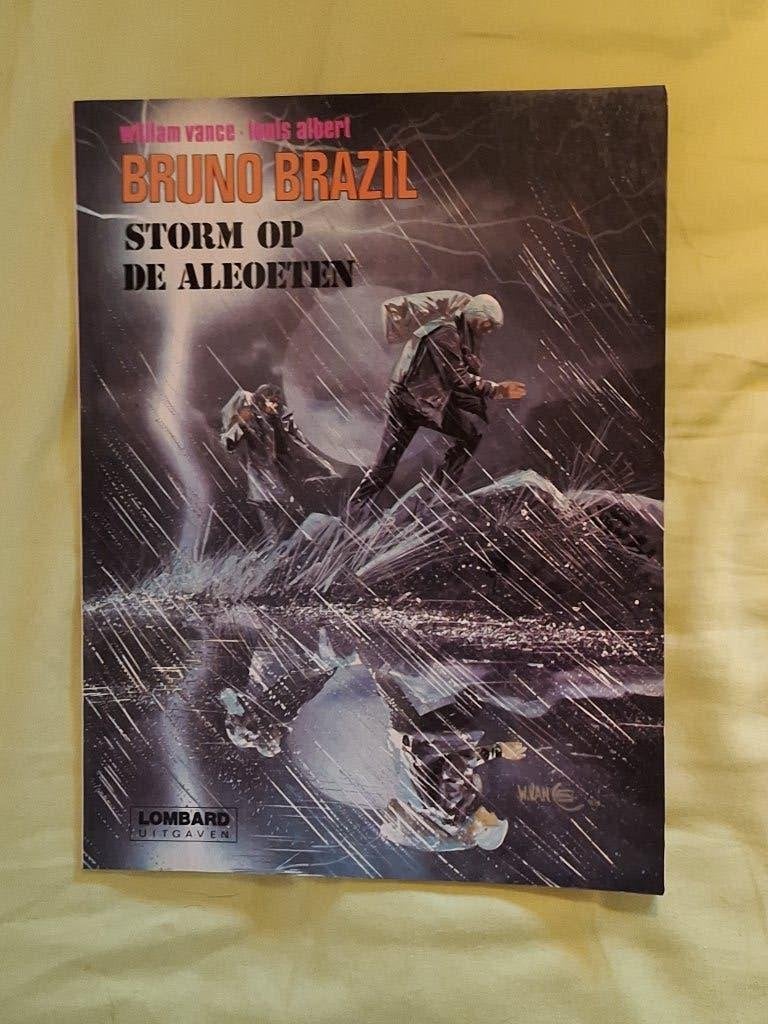 Bruno Brazil 8: storm op de Aleoeten, Boeken, Eén stripboek, Ophalen of Verzenden, Zo goed als nieuw