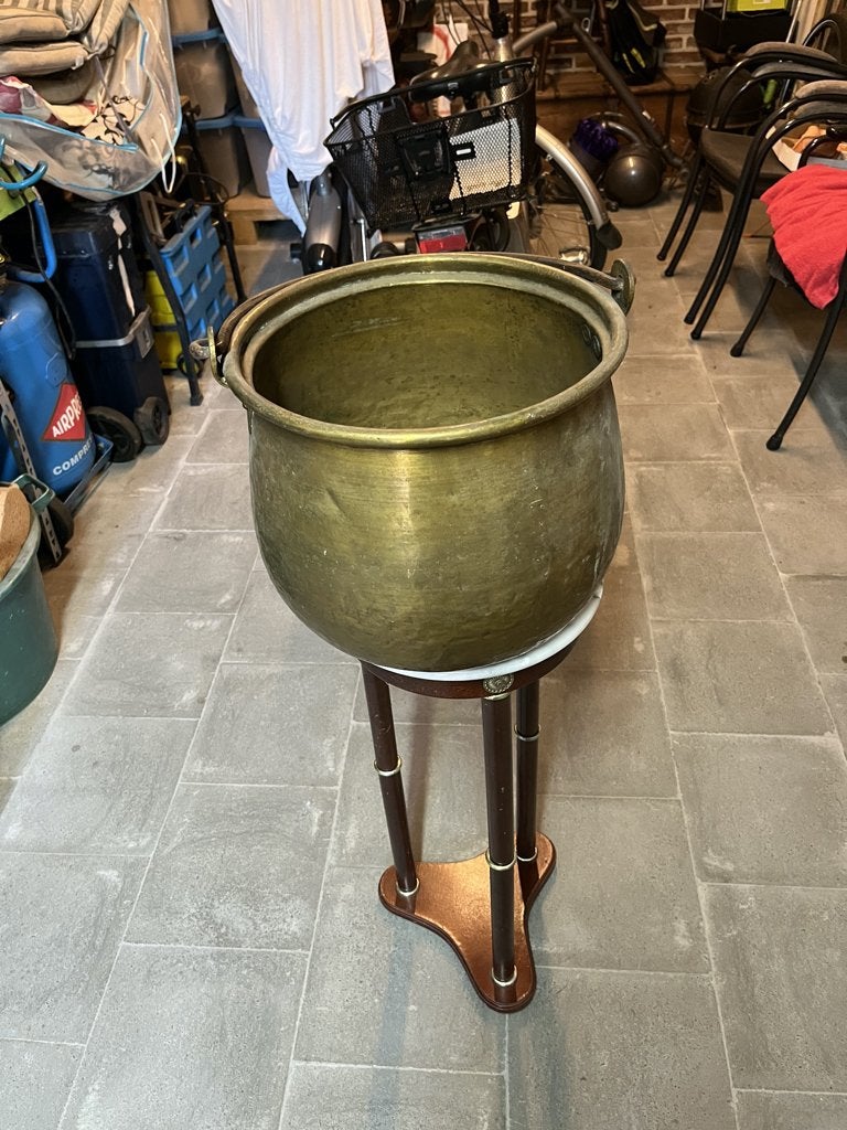 koperen ketel, Antiquités & Art, Curiosités & Brocante, Enlèvement