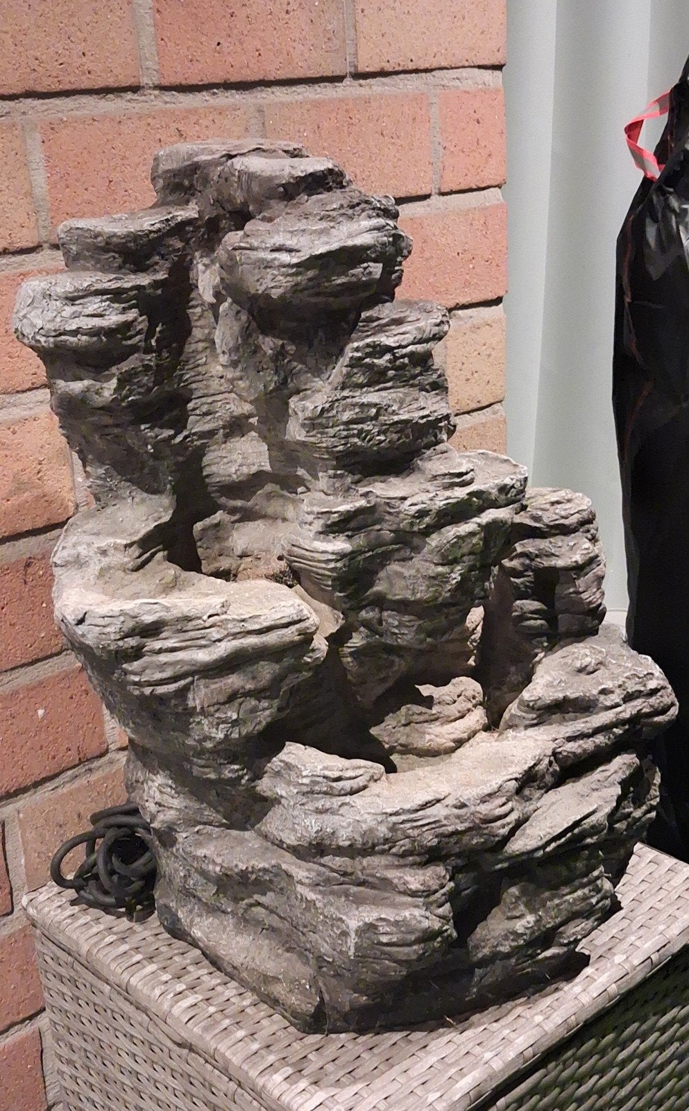 waterval voor buiten op terras, Ophalen, Zo goed als nieuw, Kunststof, Waterval