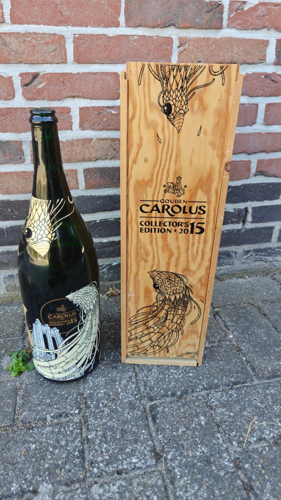 Gouden Carolus Collector's Edition 2015 (3 liter jeroboam), Ophalen