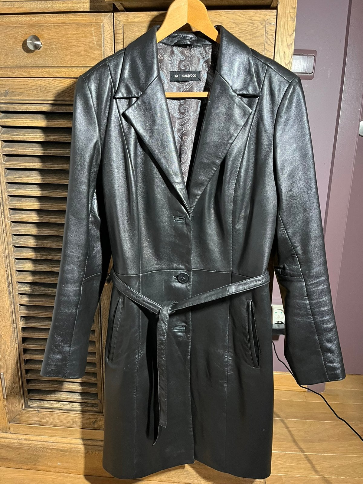 Damesjas leder, Vêtements | Femmes, Enlèvement ou Envoi, Comme neuf, Taille 36 (S), Noir