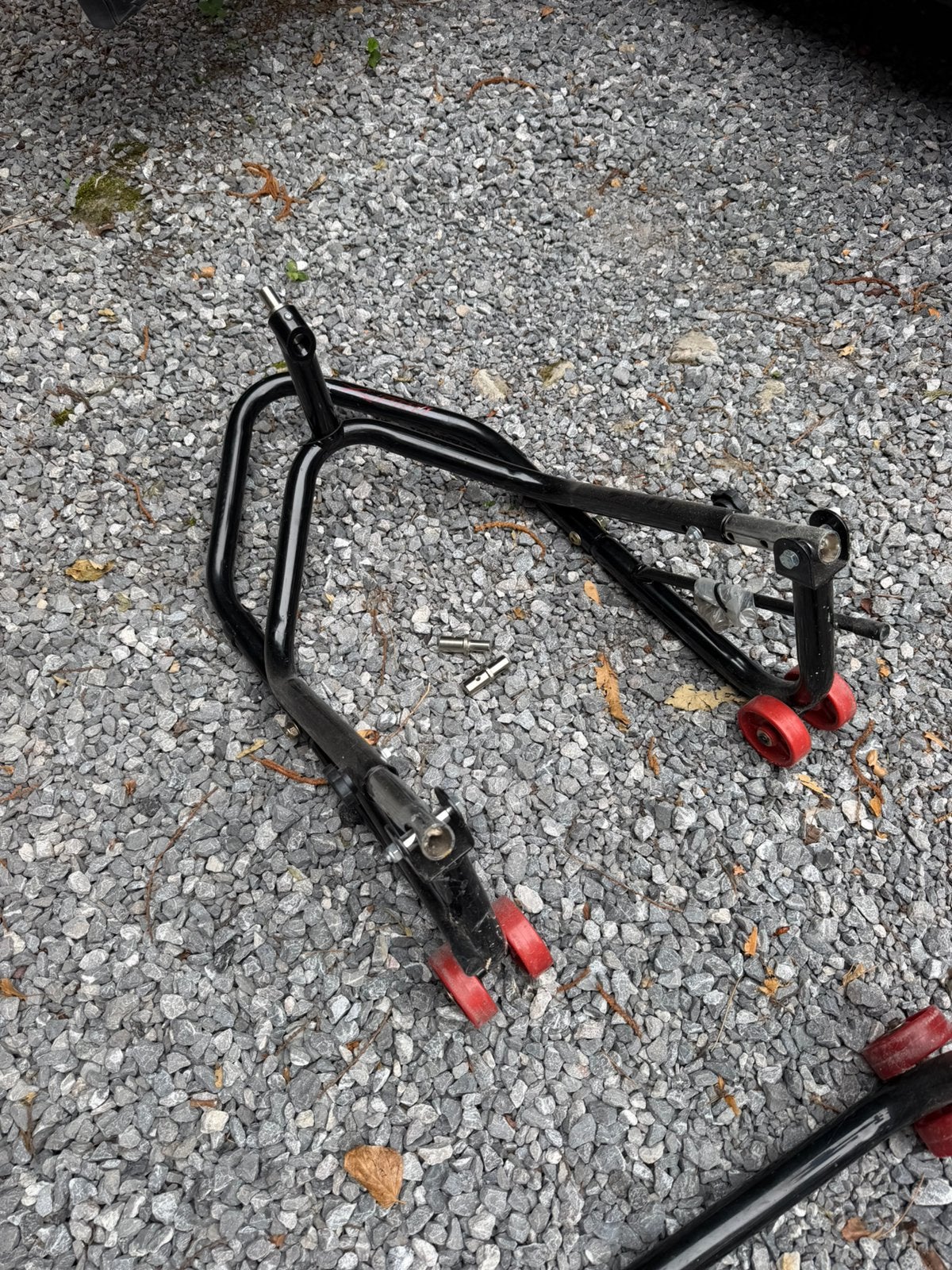 Voorstandaard voor de motorfiets, Motoren, Accessoires | Overige, Gebruikt, Ophalen