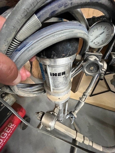 Wagner Airless, Ophalen, Zo goed als nieuw, Verfspuit of Verfpomp