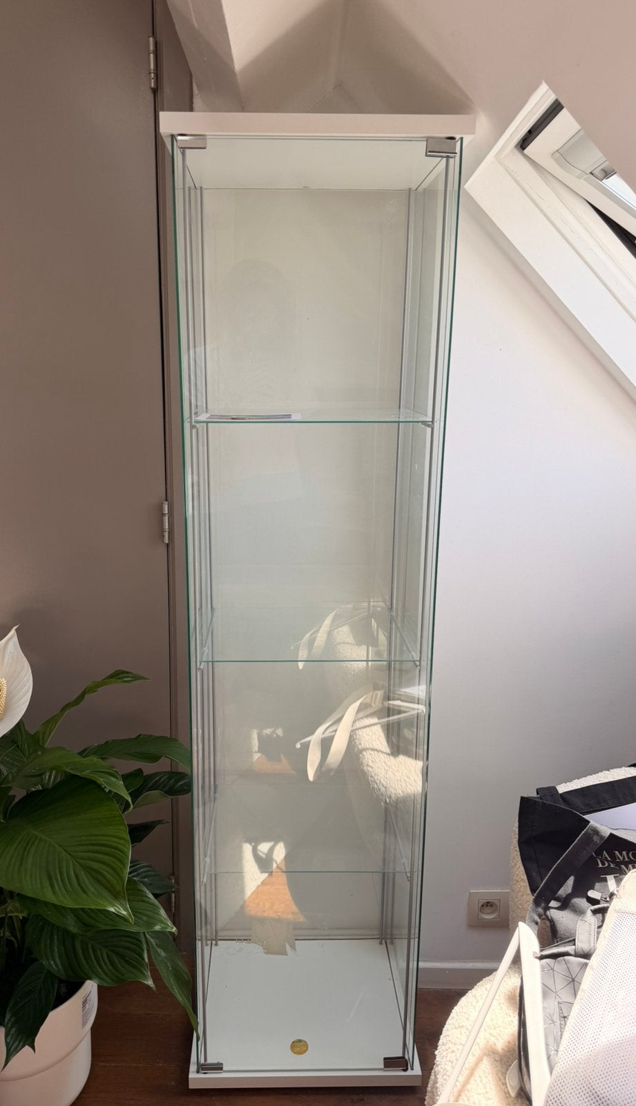 Vitrine ikea detolf, Enlèvement, Utilisé