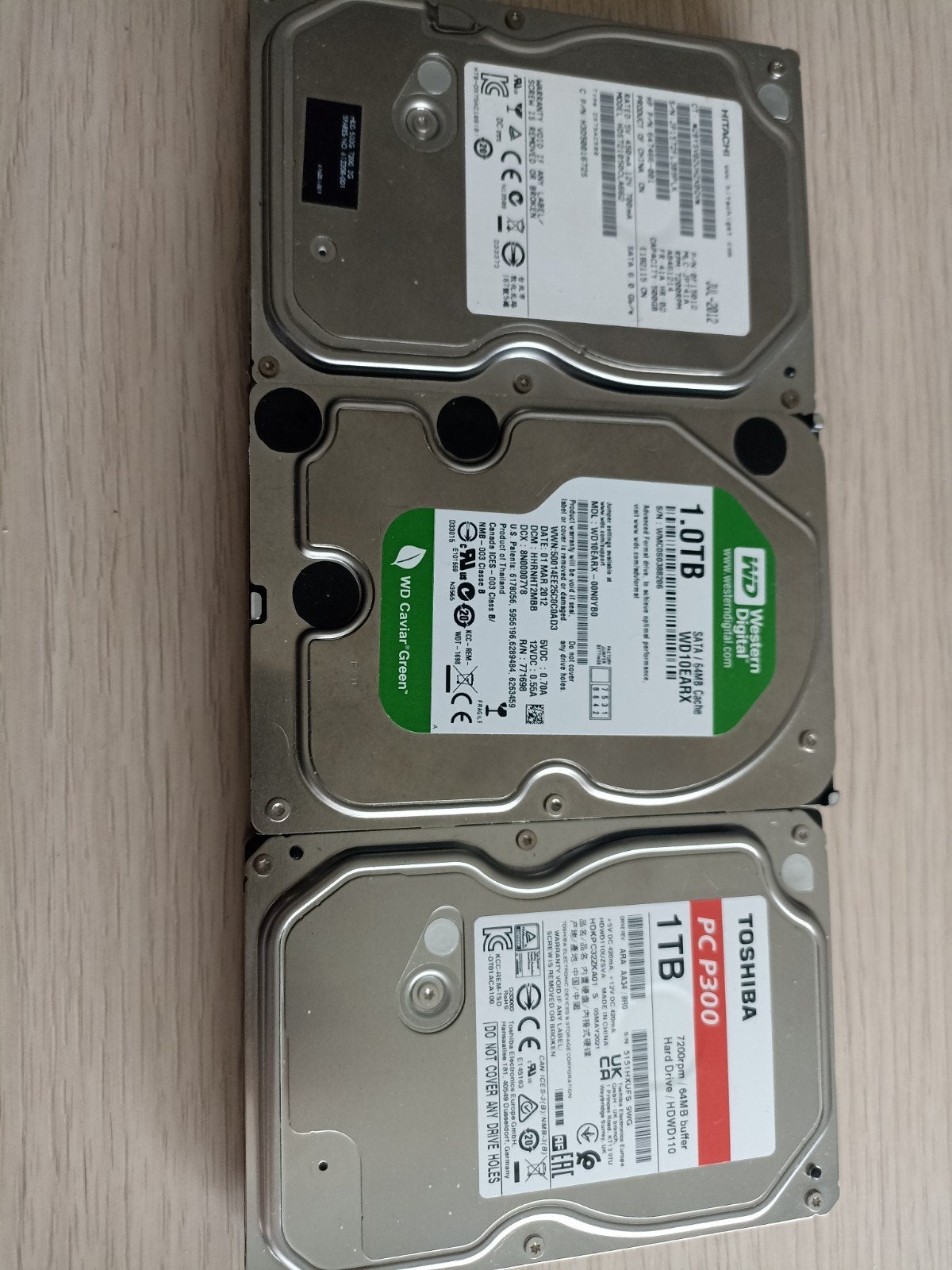 3 HDD 3,5 inch, Computers en Software, Ophalen, HDD