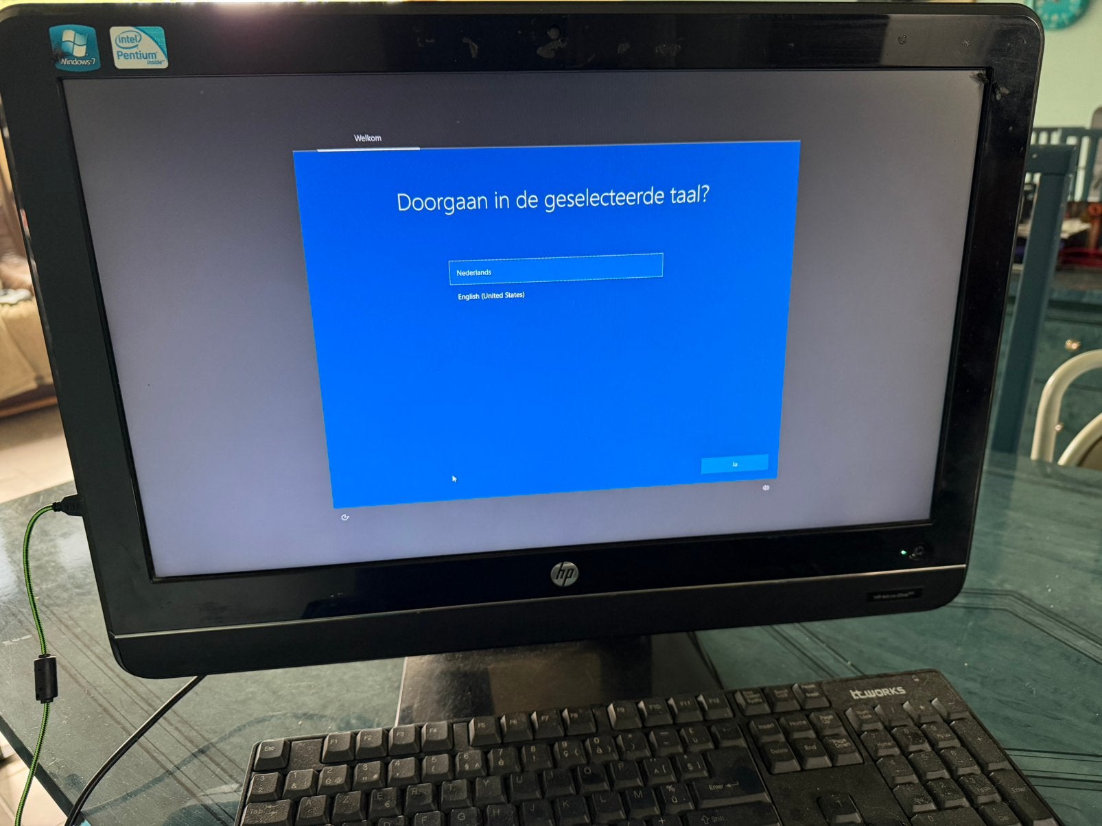 Hp pc te koop, Ophalen, Gebruikt