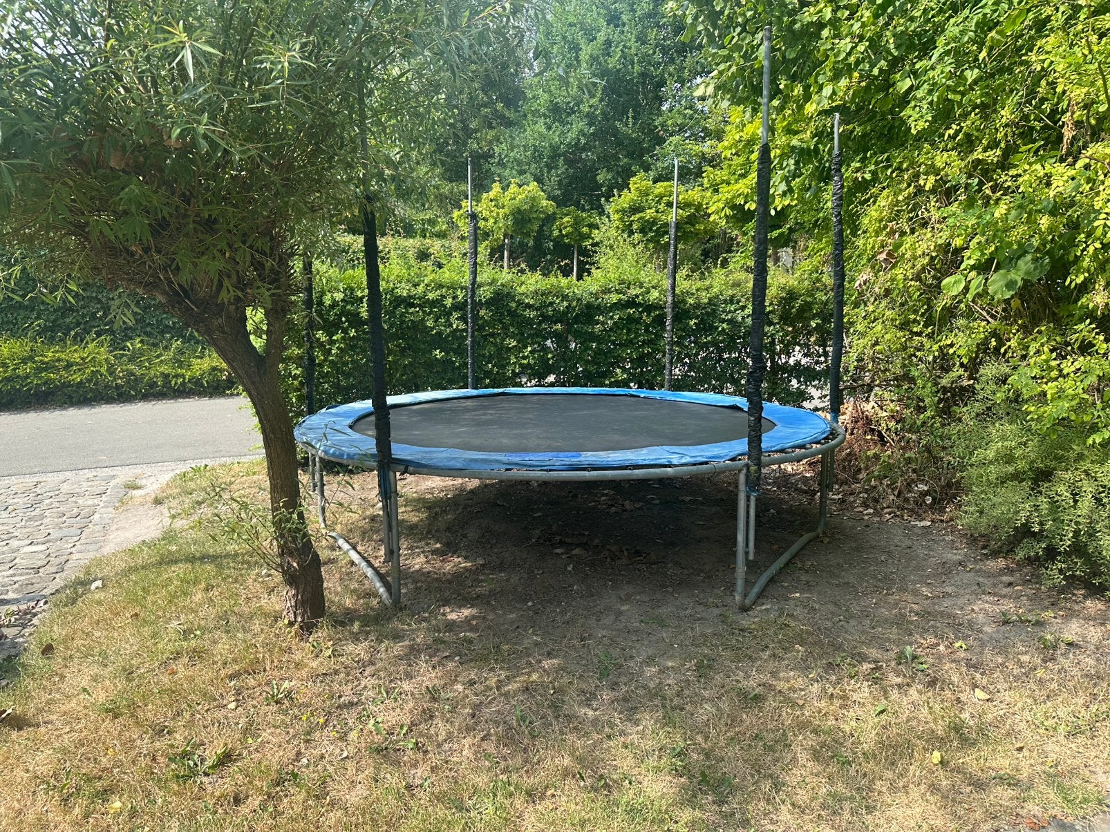 Trampoline diameter 305cm, Ophalen, Gebruikt