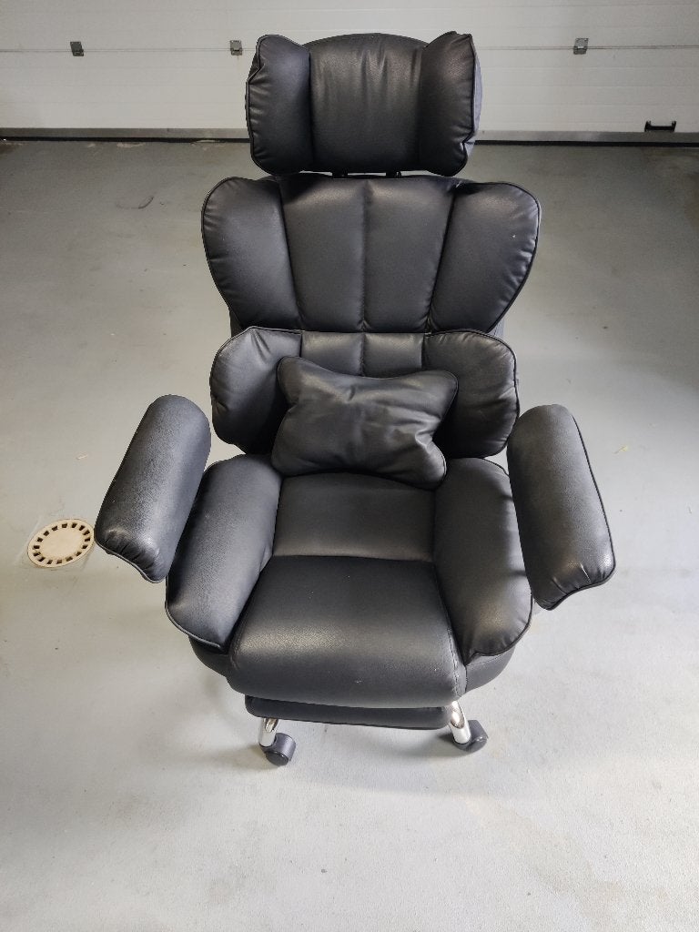 Fauteuil de bureau confortable avec repose-pieds, Comme neuf, Enlèvement, Ergonomique, Chaise de bureau