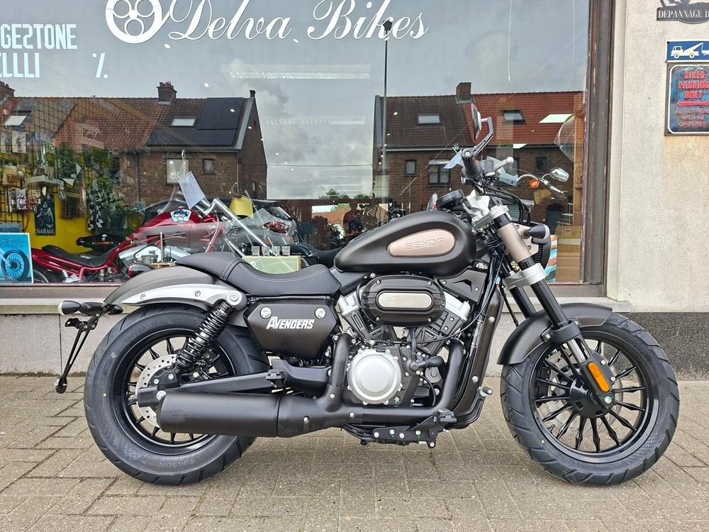 Benda Avenger 125- NIEUW, Motoren, Motoren | Overige merken, Bedrijf, Chopper, 11 kW of minder, 2 cilinders, Minimaal motorrijbewijs A1