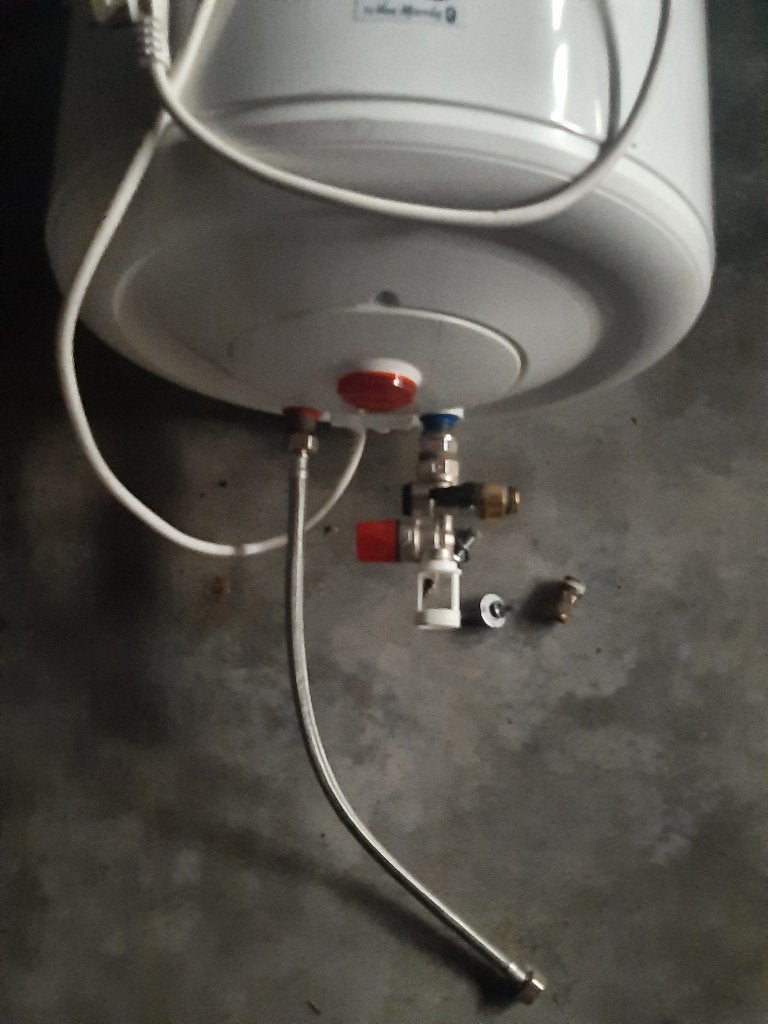 Elektrische boiler, Doe-het-zelf en Bouw, Ophalen, Zo goed als nieuw, Boiler