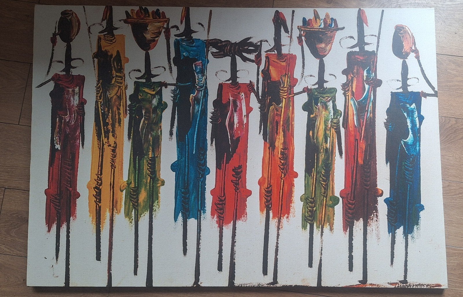 toile africaine, Antiquités & Art, Enlèvement