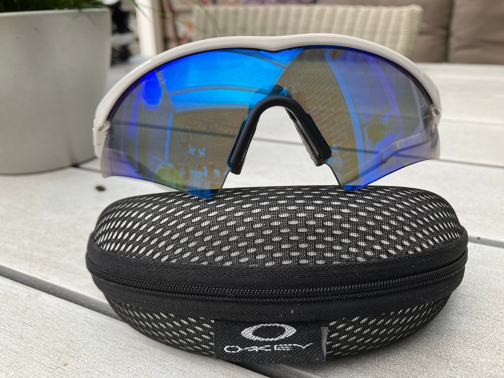 Fietsbril oakleySphaera, Ophalen, Gebruikt, Zonnebril, Overige kleuren