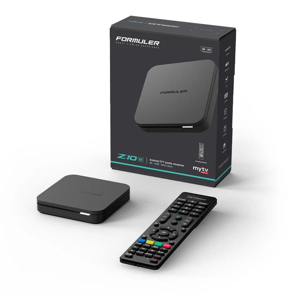 Formuler Z10 SE
Grâce à un processeur, Enlèvement, Neuf, HDMI, Moins de 500 GB
