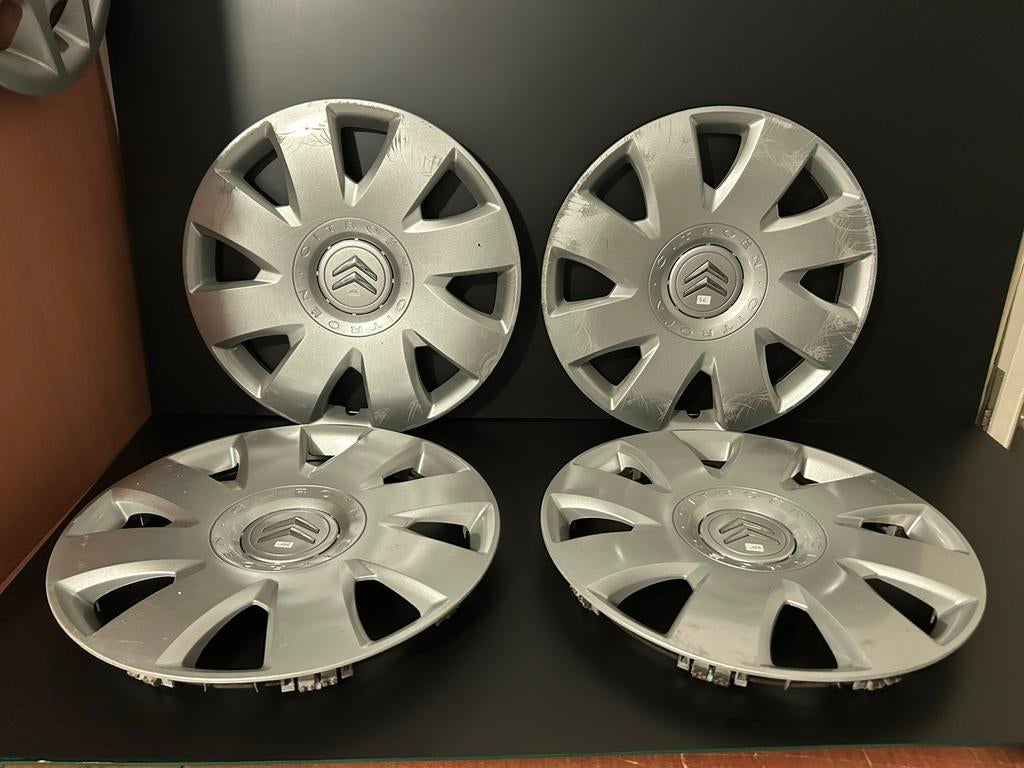 4 originele Citroën C3, C4, C5 berlingo 16" wieldoppen, Ophalen of Verzenden, Gebruikt