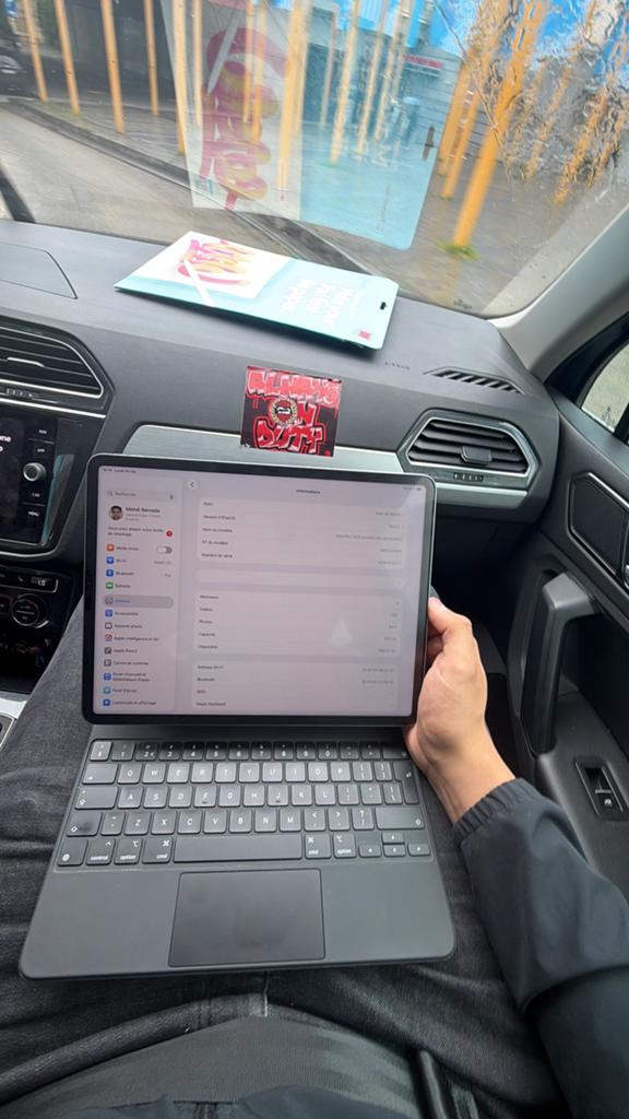 Ipad 12.9 512G, Gris, 13 pouces ou plus, Comme neuf, Enlèvement