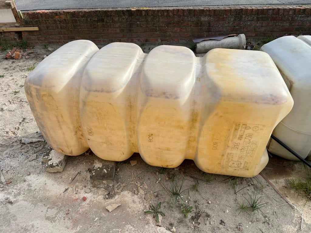Mazouttank dubbelwandig 750l, Doe-het-zelf en Bouw, Ophalen, Gebruikt