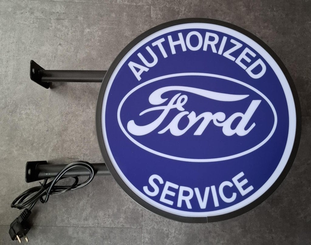 Ford service mancave garage showroom verlichting lamp USA, Verzamelen, Merken en Reclamevoorwerpen, Ophalen of Verzenden, Nieuw