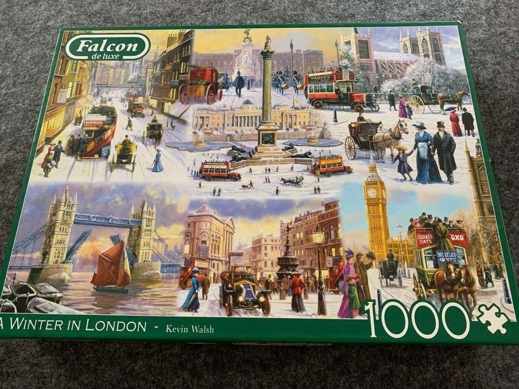 ** puzzel Falcon de luxe 1000, Hobby & Loisirs créatifs, Sport cérébral & Puzzles, Enlèvement ou Envoi
