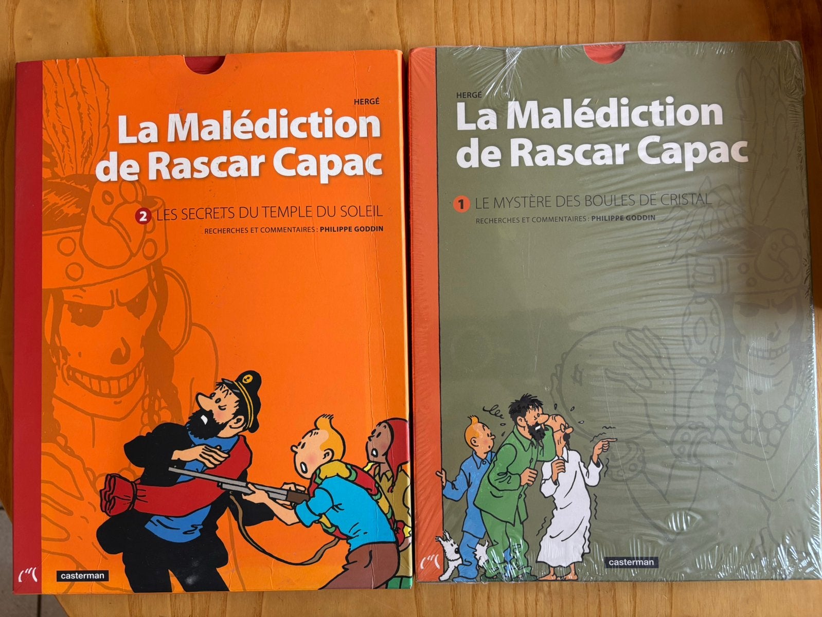 La malédiction de Rascar Capac, tome 1et2, Enlèvement, Comme neuf