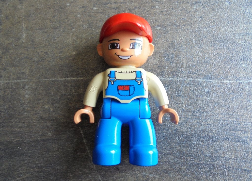 Lego Duplo Figures New Model Male (zie foto's) 3, Ophalen of Verzenden, Gebruikt, Losse stenen, Duplo