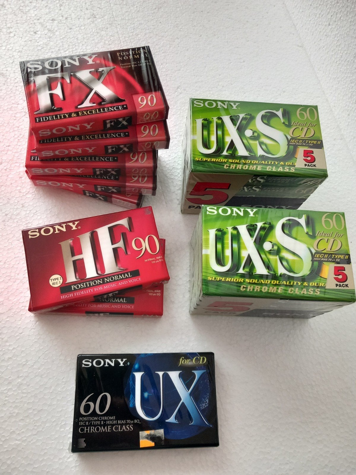 18 SONY-CASSETTES IN ORIGINELE VERPAKKING, Ophalen of Verzenden