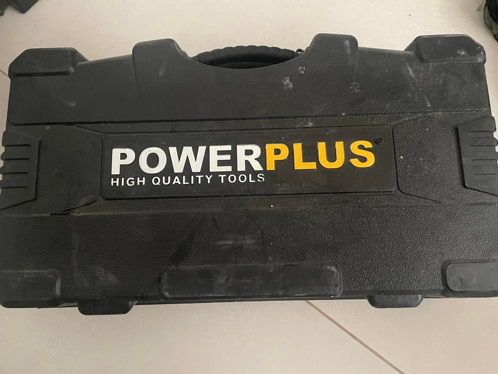Laserwaterpas met statief en koffer Powerplus, Doe-het-zelf en Bouw, Ophalen, Gebruikt