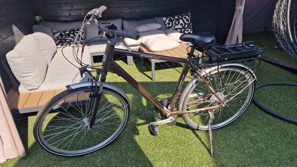 Elektrische herenfiets, Ophalen, Zo goed als nieuw, Overige merken, Versnellingen