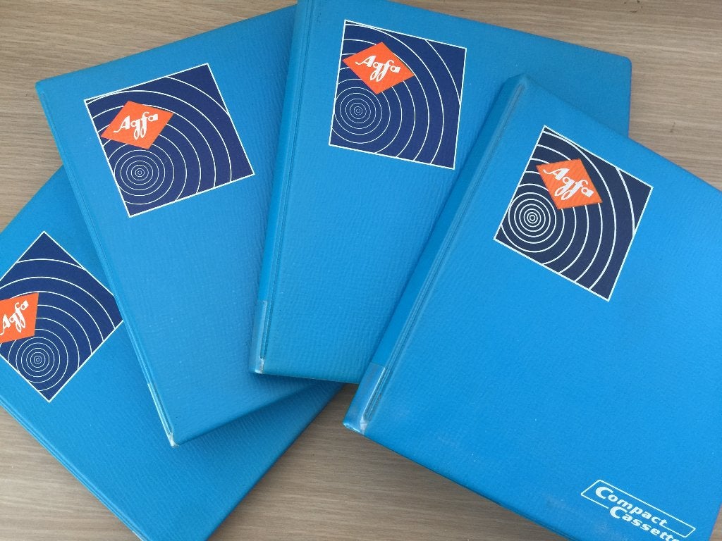 AGFA Cassette albums, TV, Hi-fi & Vidéo, Decks cassettes, Enlèvement