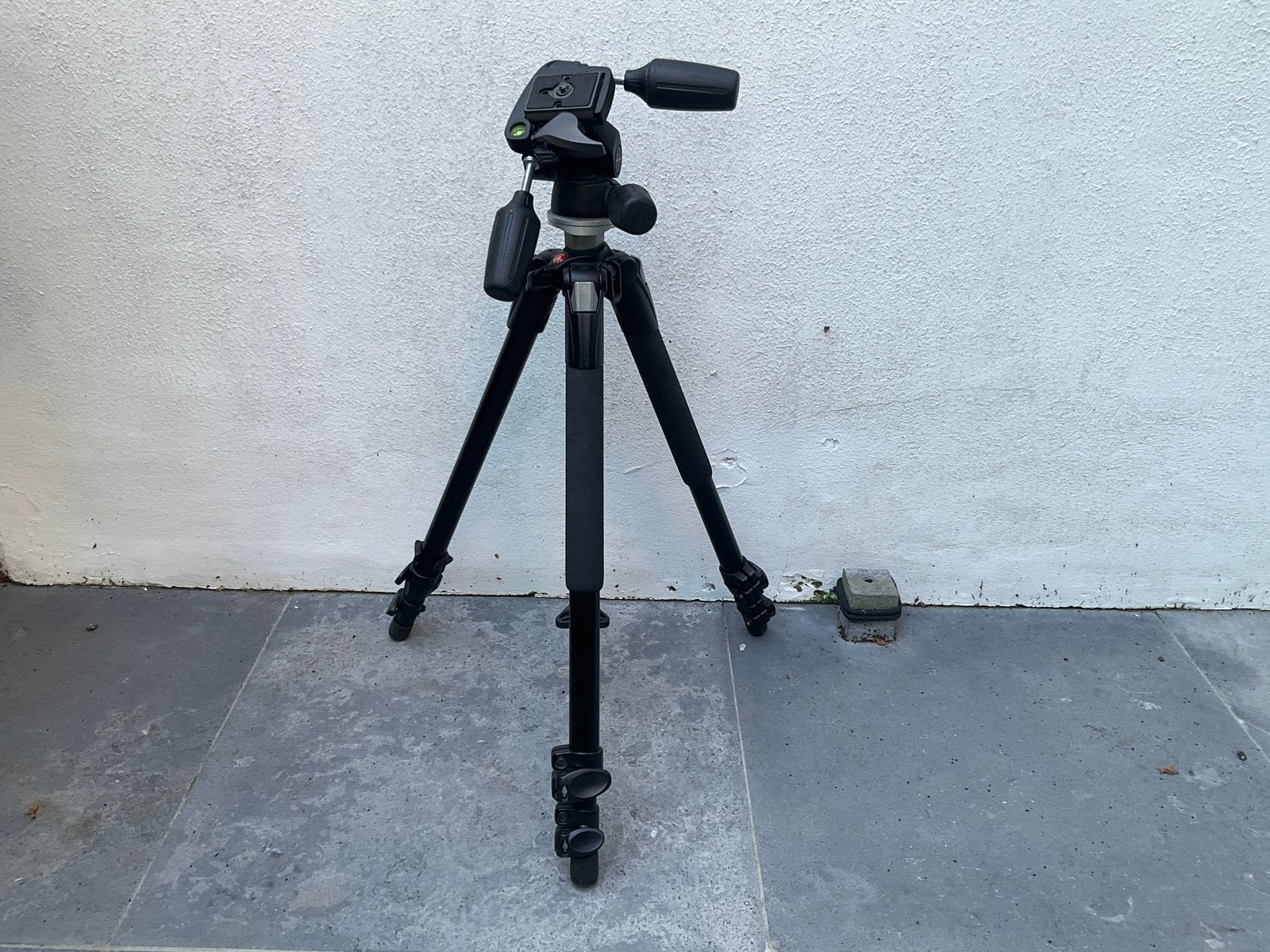 Manfrotto statief 190 x B met balhoofd 804RC2, Audio, Tv en Foto, Fotografie | Statieven en Balhoofden, Ophalen, Met balhoofd