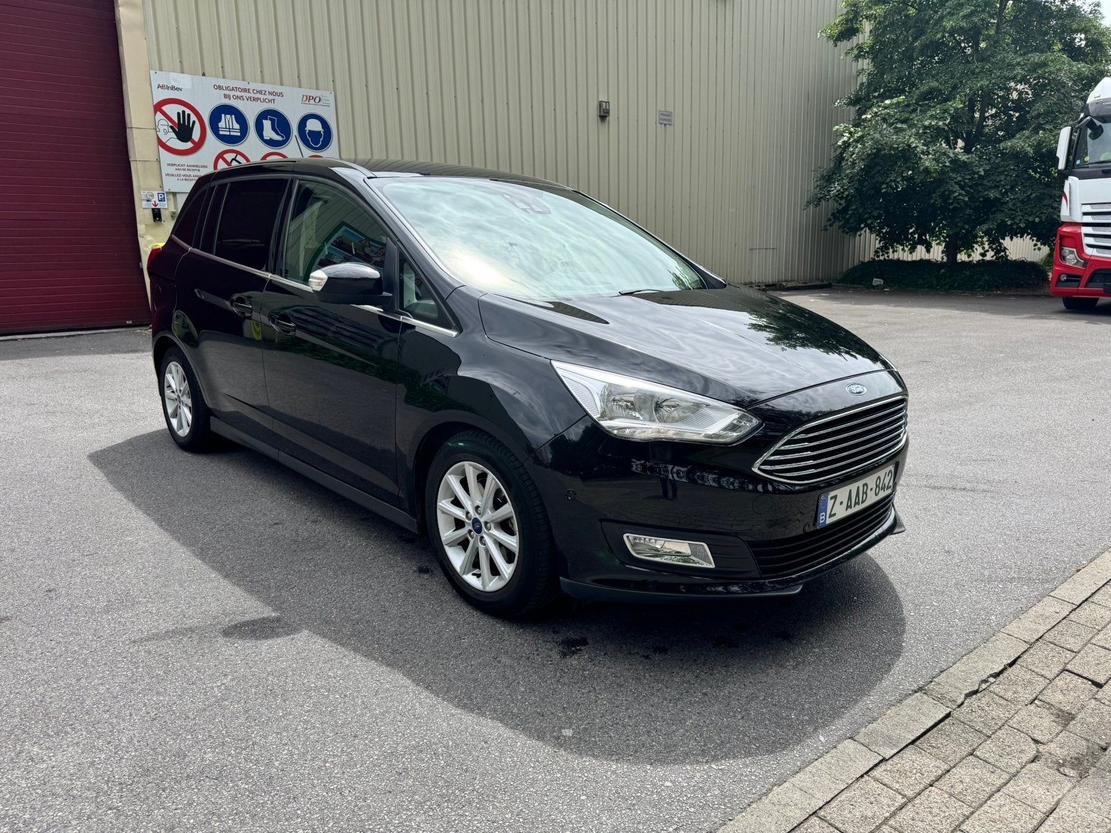 Ford GRAND C MAX 2018 diesel 119000km, Achat, Euro 6, Entreprise, Boîte manuelle