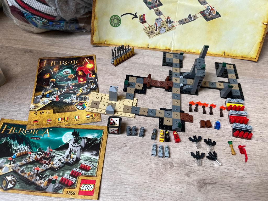 Lego heroica Nathuz 3859, Kinderen en Baby's, Speelgoed | Duplo en Lego, Ophalen, Gebruikt, Overige thema's, Lego