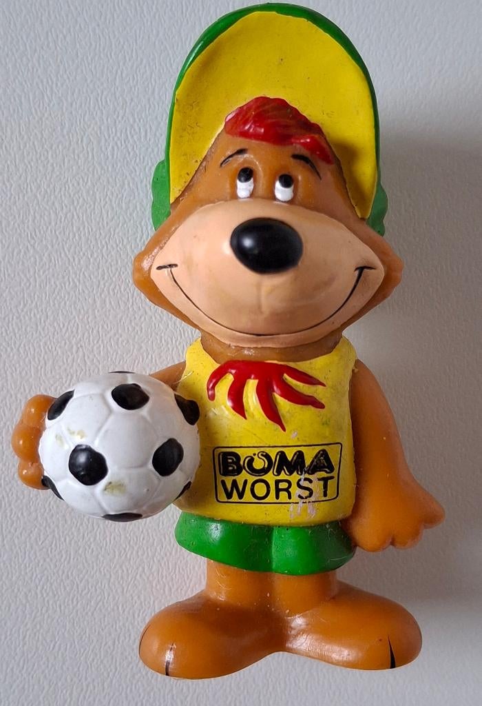 Mascotte 'BOMA WORST' FC De Kampioenen 1993, Ophalen of Verzenden, Zo goed als nieuw, Tv, Actiefiguur of Pop