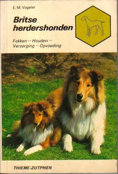 (d28) Britse herdershonden, Livres, Animaux & Animaux domestiques, Utilisé, Envoi