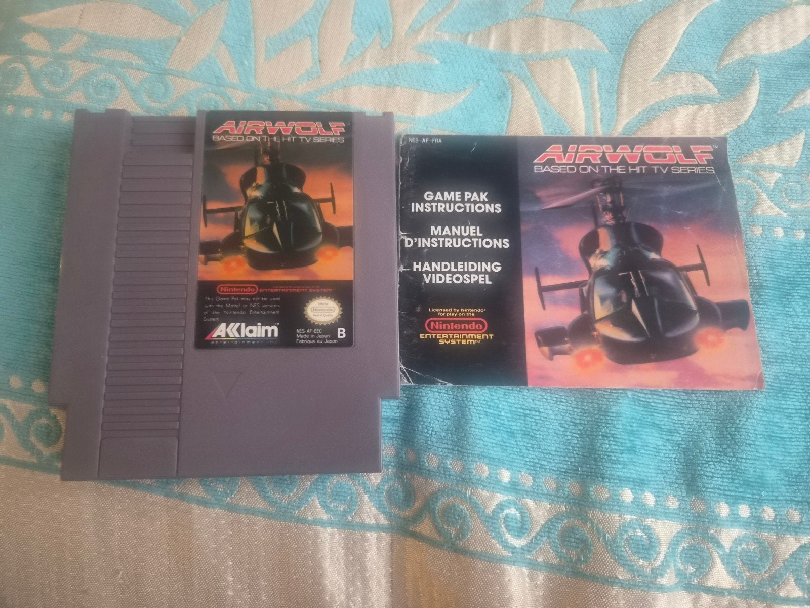 Airwolf Nintendo NES, Games en Spelcomputers, Ophalen of Verzenden