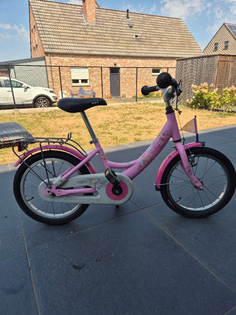 Kinderfiets 16 inch Puky - Lillyfee, Fietsen en Brommers, Ophalen, Terugtraprem, Gebruikt, Puky