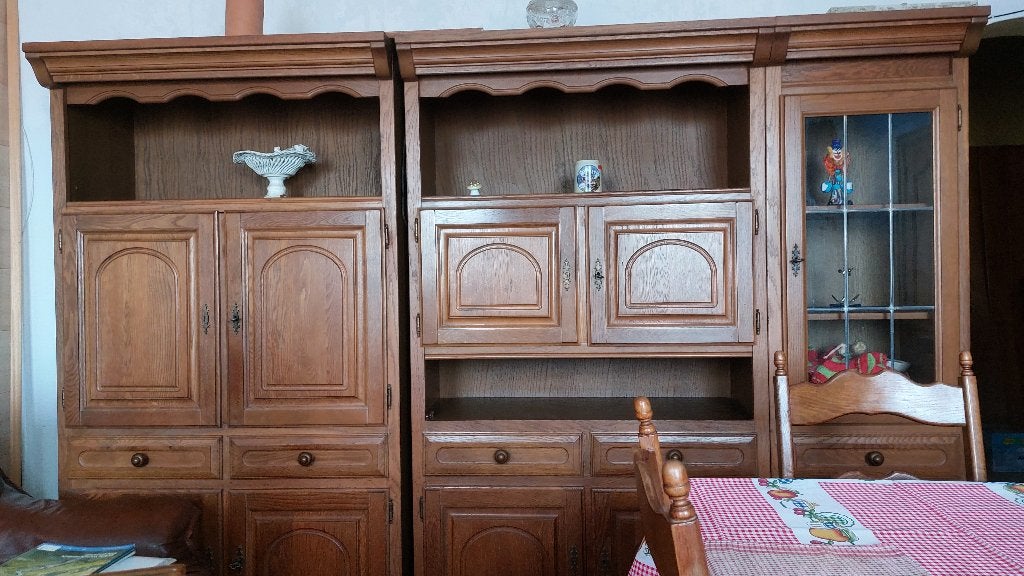 Meubles en chêne comme neufs, Enlèvement