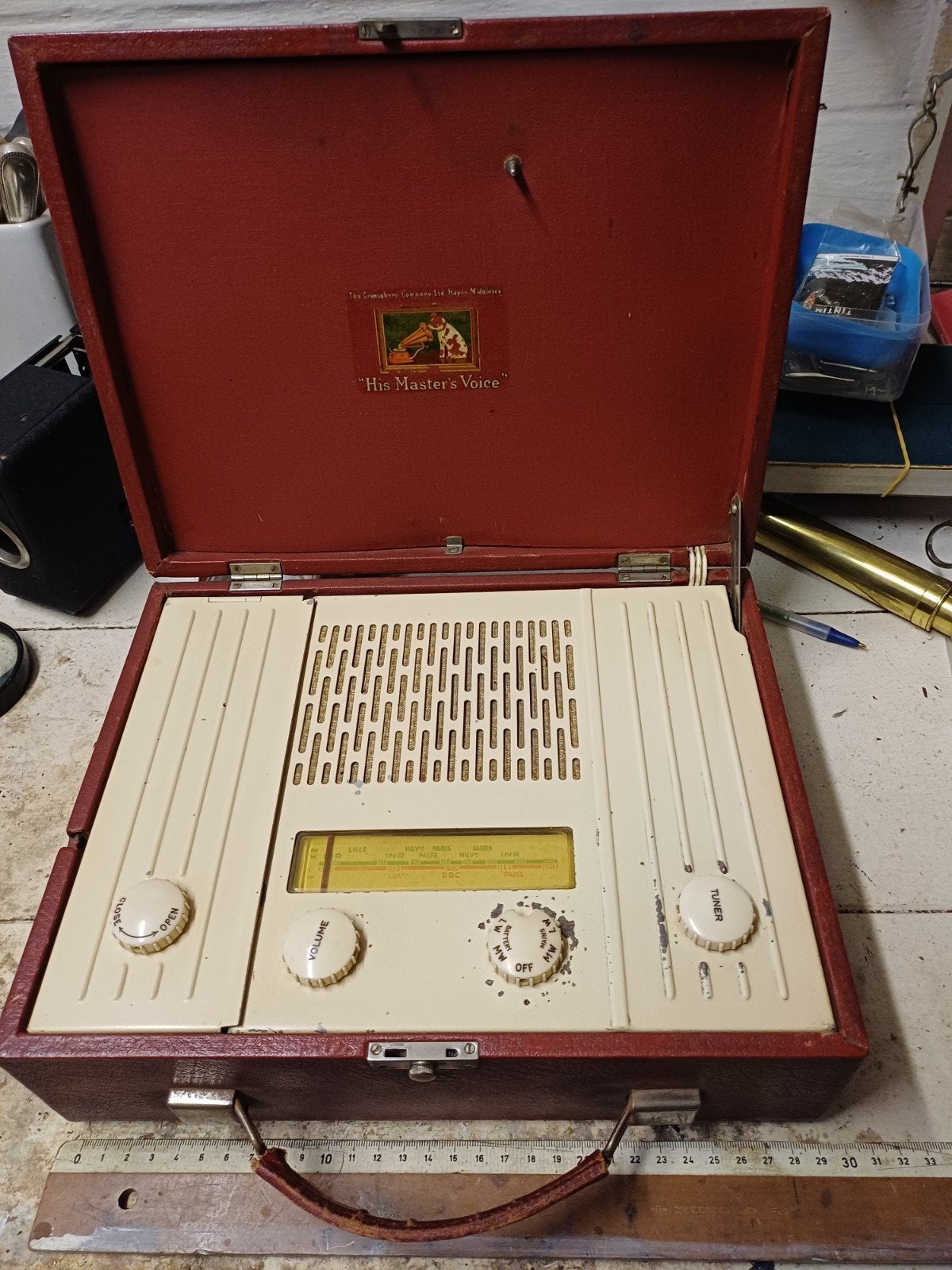 radio,portatif secteur 110 v + batt, Enlèvement ou Envoi