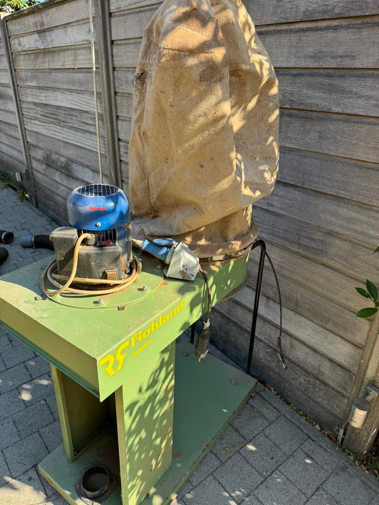 Afzuiging voor houtbewerking machines, Ophalen, Gebruikt