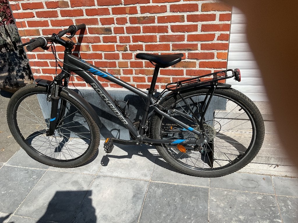 Rockrider grijs - s, Autres marques, Frein sur jante, Comme neuf, Enlèvement