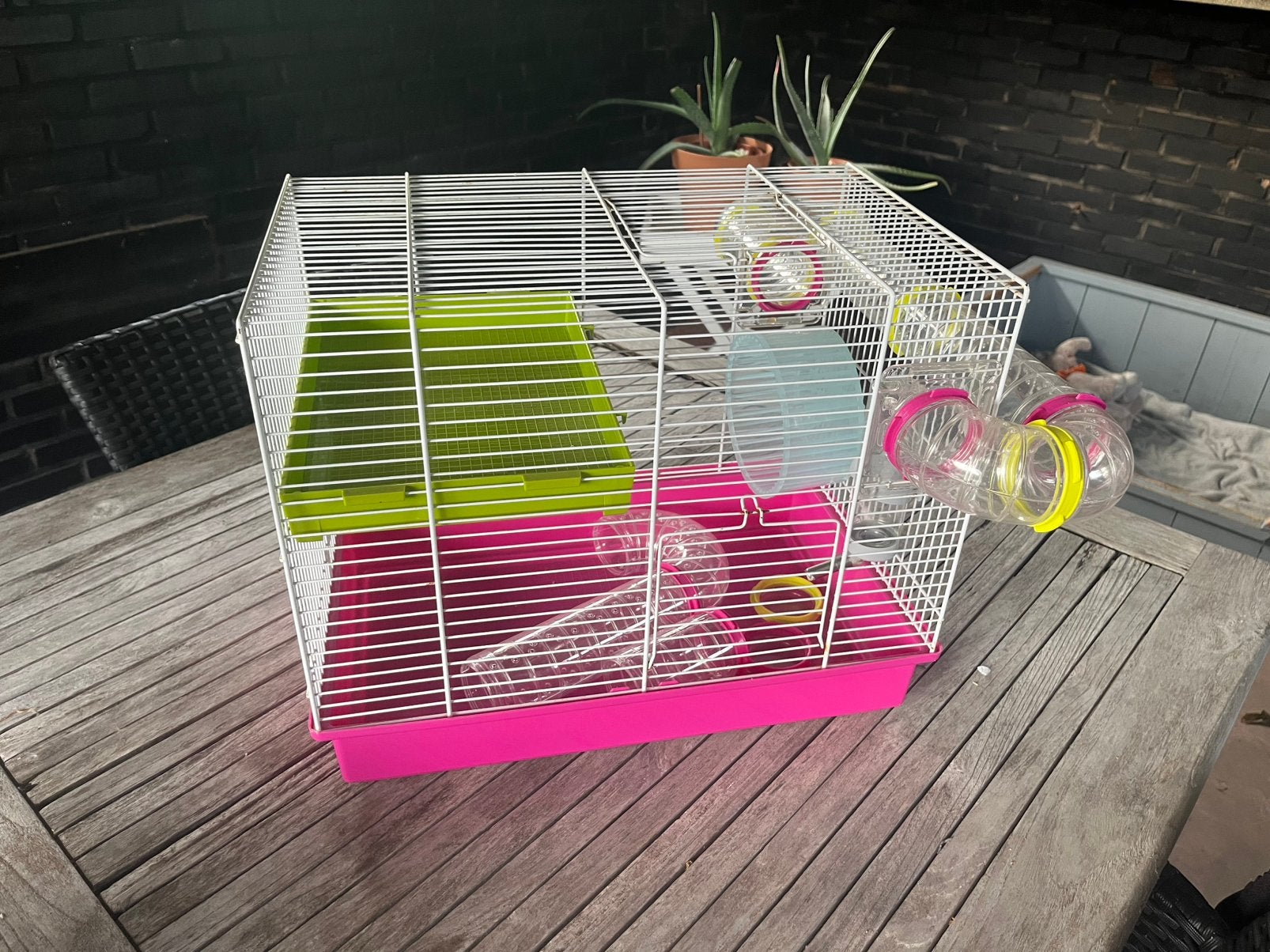Hamsterkooi, Ophalen, Gebruikt