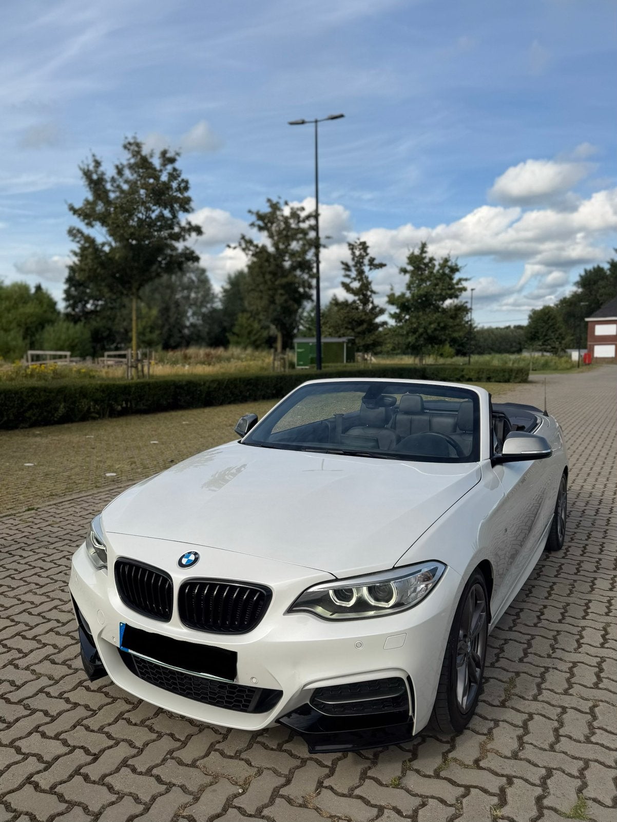 Bmw M235I cabrio, Auto's, Automaat, 4 zetels, Achterwielaandrijving, Wit