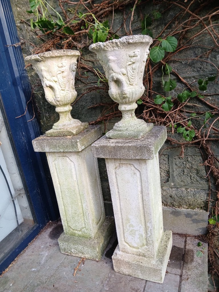 Vasques de jardin, Enlèvement